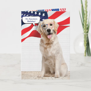 Golden Retriever, 4. Juli Karte