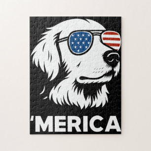 Golden Retriever 4. Juli Merica