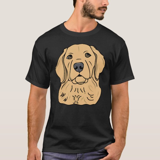 Golden Retriever 521 T-Shirt (Vorderseite)