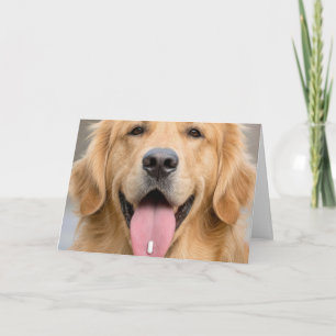 Golden Retriever Alter Geburtstag Humor Karte