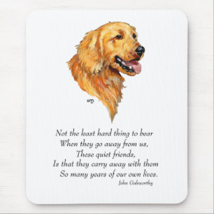 Golden Retriever Andenken Mousepad