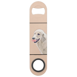Golden Retriever avec Tennis Ball Peinture Chien A