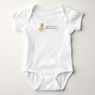 Golden Retriever Baby Strampler