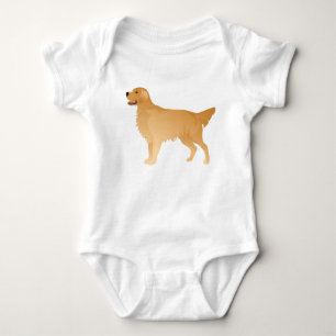 Golden Retriever Basic Brettdesign Baby Strampler