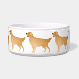 Golden Retriever Basic Brettdesign Napf
