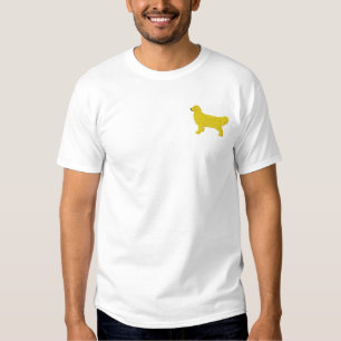 Golden Retriever Besticktes T-Shirt