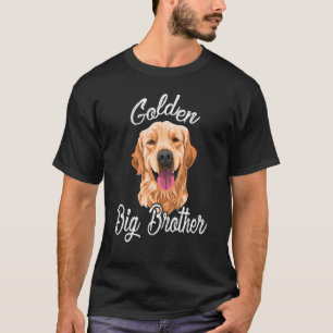Golden Retriever Big Brother for Women Mother Hund T-Shirt
