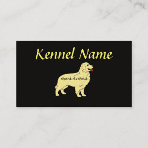 Golden retriever-Brüter-Visitenkarte Visitenkarte