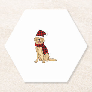 Golden Retriever Buffalo Kariert Retriever Dog Lov Untersetzer