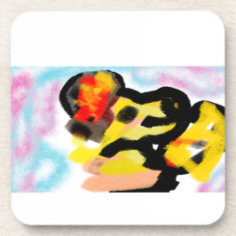 Golden Retriever bunt Getränkeuntersetzer