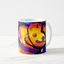 Golden Retriever bunt Kaffeetasse