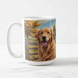 Golden Retriever Coffee Tasse