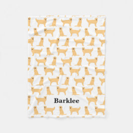 Golden Retriever Couverture personnalisée - Chien