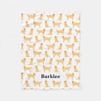 Golden Retriever Couverture personnalisée - Chien