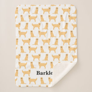 Golden Retriever Couverture personnalisée - Chien