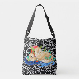Golden Retriever Cross body ou Sac fourre-tout
