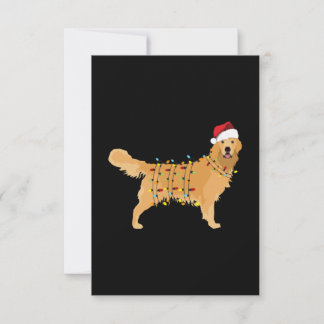 Golden Retriever Dankeskarte