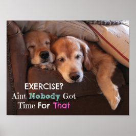 Golden Retriever Demotivation Poster