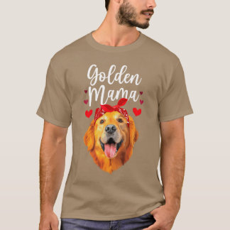 Golden Retriever Design Für Mama Frauen Golden Ret T-Shirt