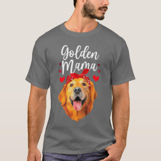 Golden Retriever Design Für Mama Frauen Golden Ret T-Shirt