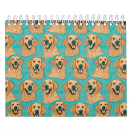 Golden Retriever Desktop Calendar Kalender