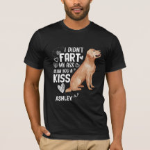 Golden Retriever Didnt Furz Kiss Dog