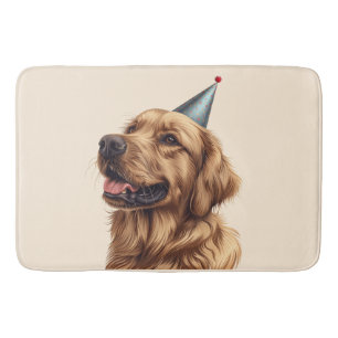 Golden Retriever Dog Badematte