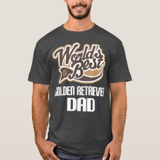 Golden Retriever Dog Dad Pet Gift  T-Shirt