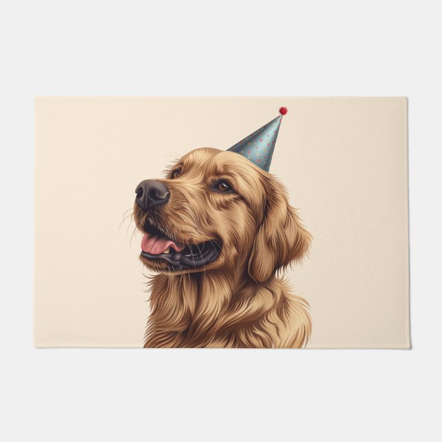 Golden Retriever Dog Fußmatte (Vorderseite)
