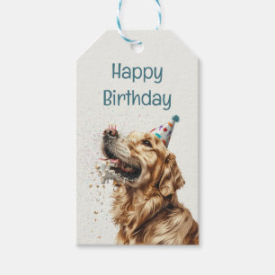 Golden Retriever Dog Geschenkanhänger