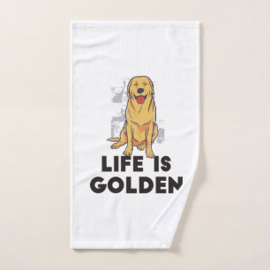 Golden Retriever Dog - La vie est dorée