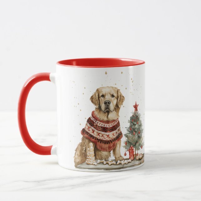 Golden Retriever Dog Tasse (Links)