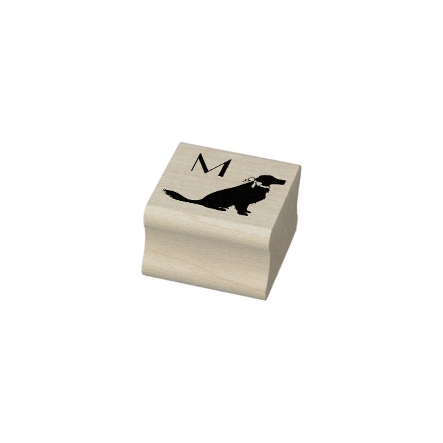 Golden Retriever Doppy Puppy Gummistempel (Stempel)