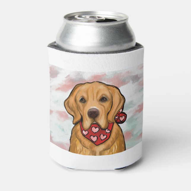 Golden Retriever Dosenkühler (Kanne Rückseite)