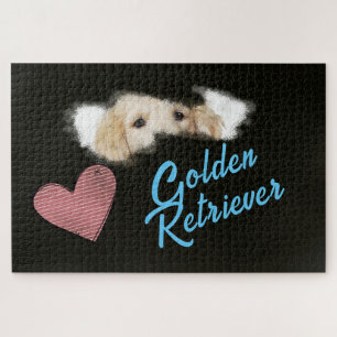 Golden Retriever Eyes Solid Color 1000 Stück