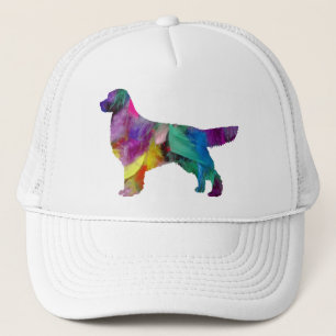 Golden Retriever Feathered Truckerkappe