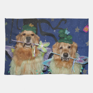 Golden retriever-Feen Küchentuch