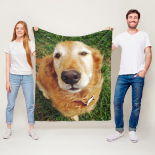 Golden Retriever Fleecedecke