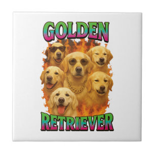 Golden Retriever Fliese