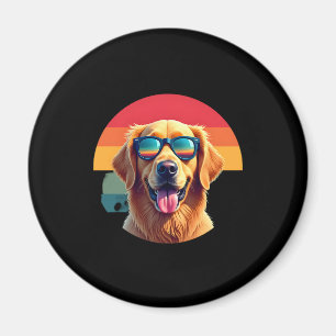 Golden Retriever for Kids Boys Girls Sonnenbrille Magnet