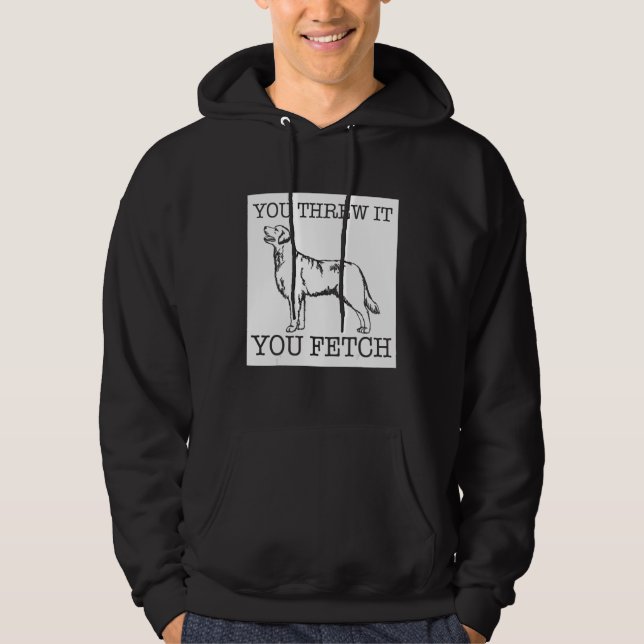 Golden Retriever funny dog lover gift Hoodie (Vorderseite)