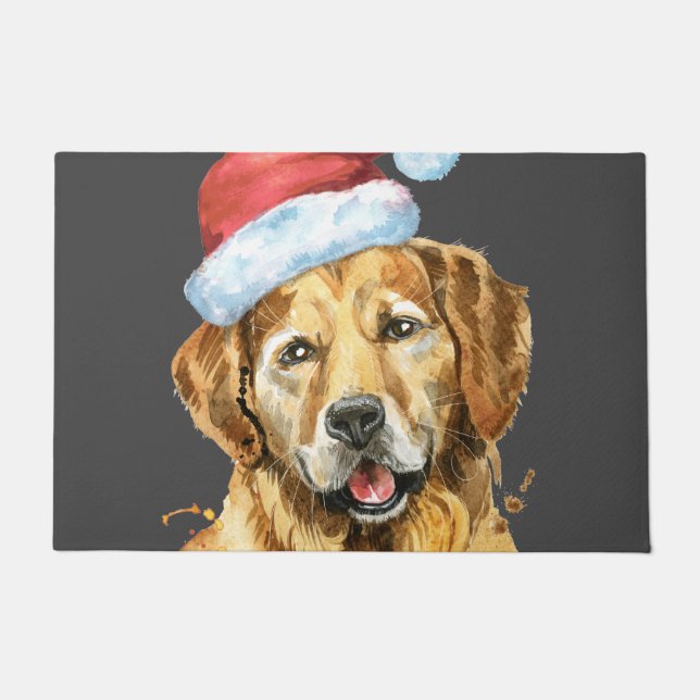 Golden Retriever Fußmatte (Vorderseite)
