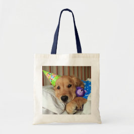 Golden Retriever Geburtstag Tragetasche
