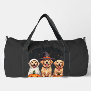 Golden Retriever Geist Halloween Süßigkeiten Oder Duffle Bag