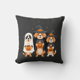 Golden Retriever Geist Halloween Süßigkeiten Oder Kissen