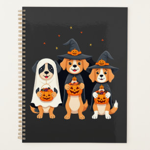 Golden Retriever Geist Halloween Süßigkeiten Oder  Planer