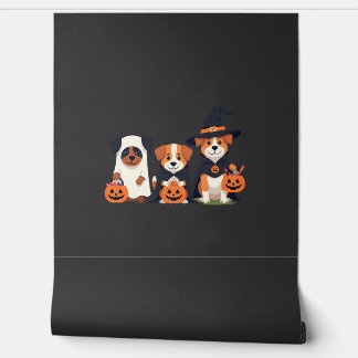 Golden Retriever Geist Halloween Süßigkeiten Oder Tapete