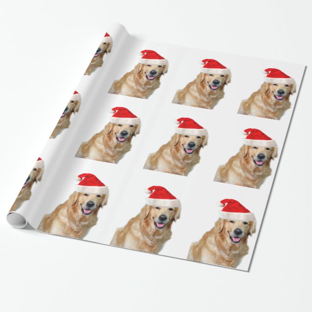 Golden Retriever Geschenkpapier (Ungerollt)