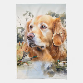 Golden Retriever Geschirrtuch