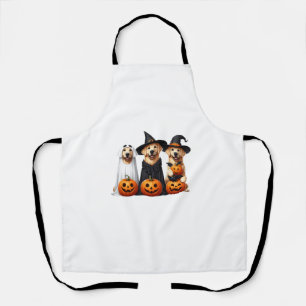 Golden Retriever Ghost Halloween Hundeliebhaber Schürze